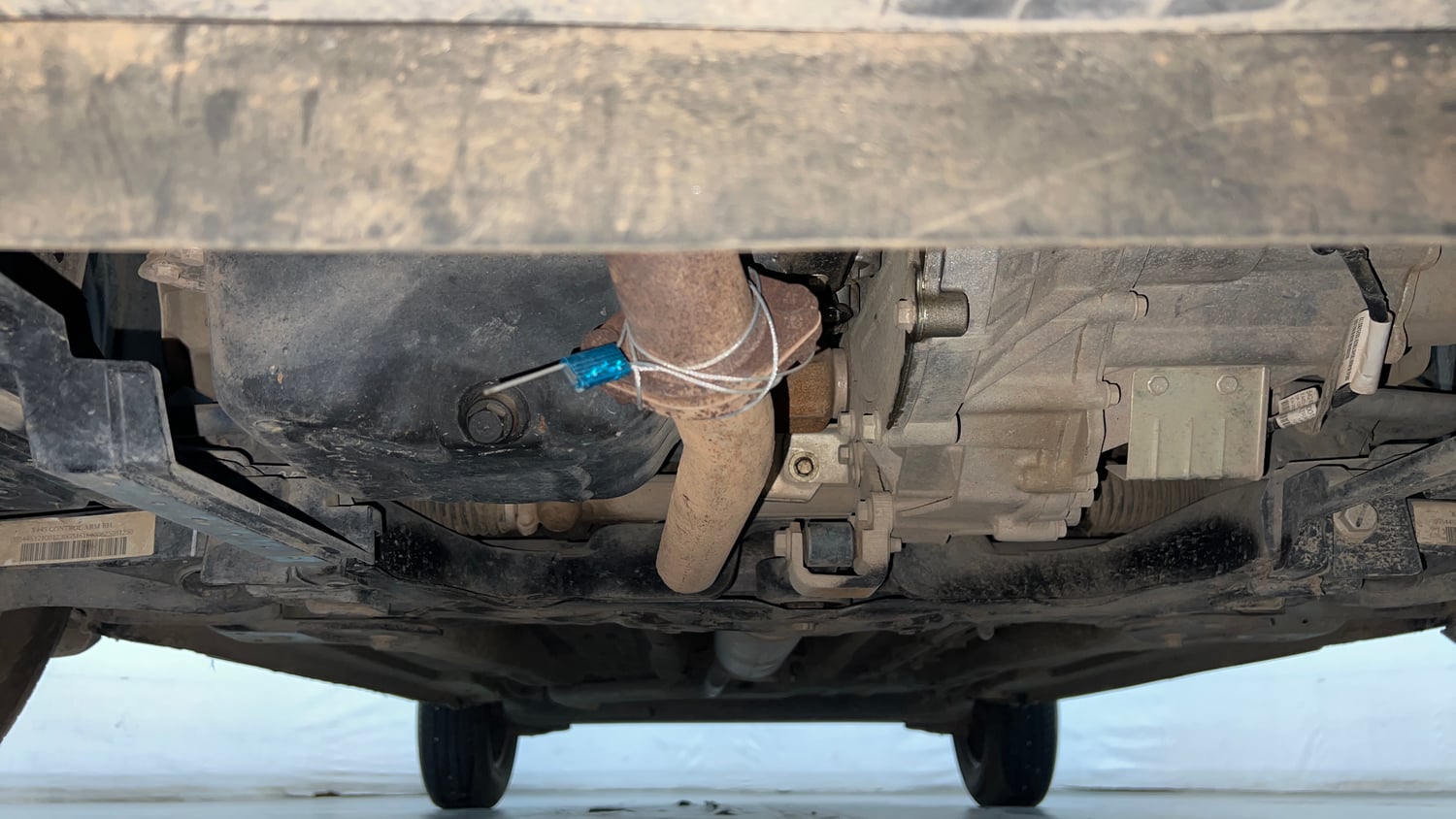 Used 2025 Tata Punch Adventure Plus AMT Petrol Automatic extra FRONT LEFT UNDERBODY VIEW