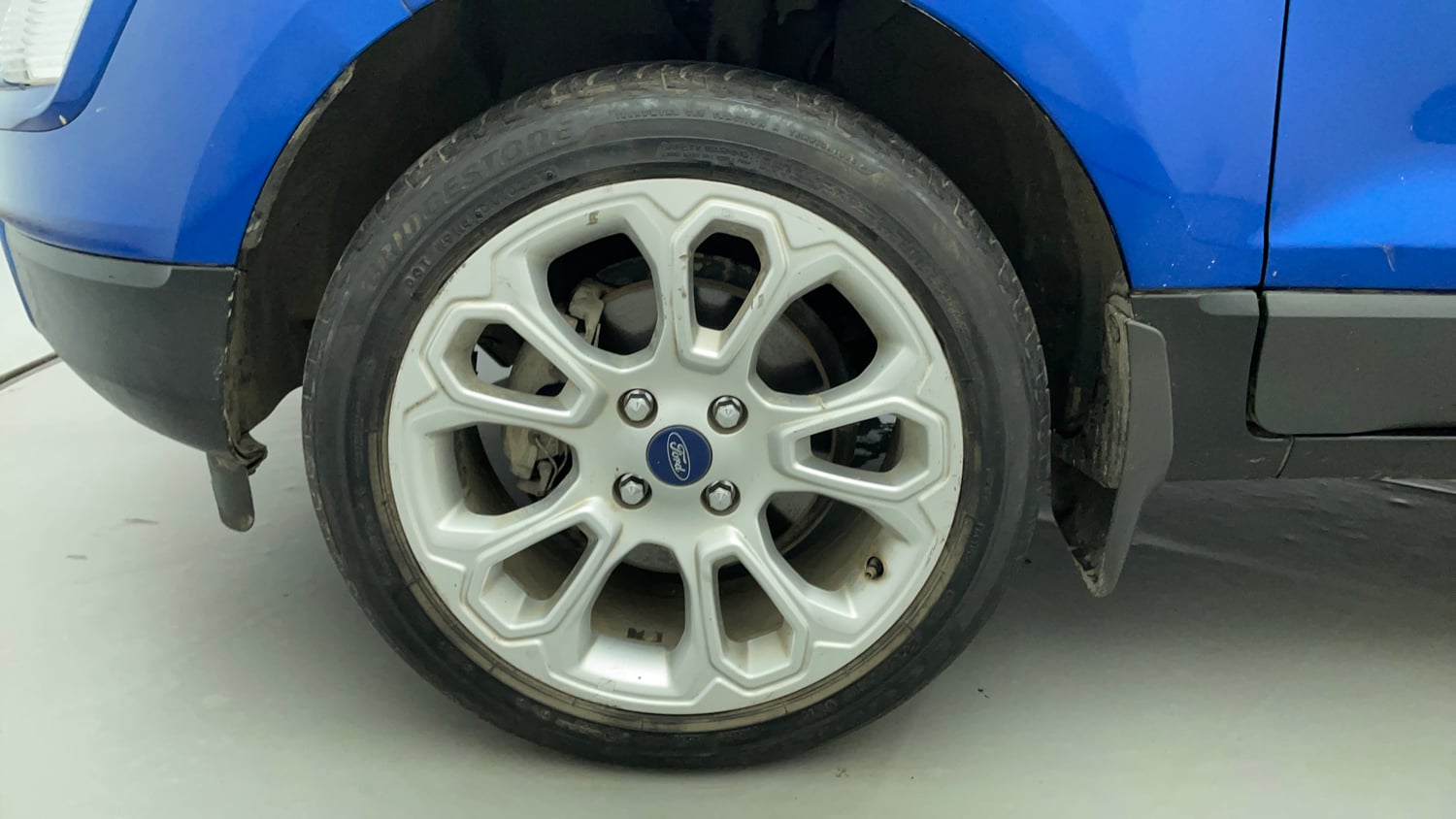 Used 2017 Ford EcoSport Titanium + 1.5L TDCi Diesel Manual tyres LEFT FRONT TYRE RIM VIEW