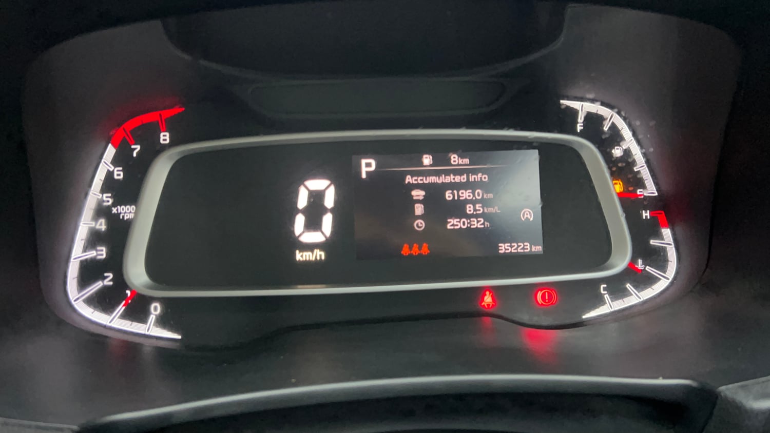 Used 2017 Honda Jazz VX Petrol Petrol Manual interior CLUSTERMETER VIEW