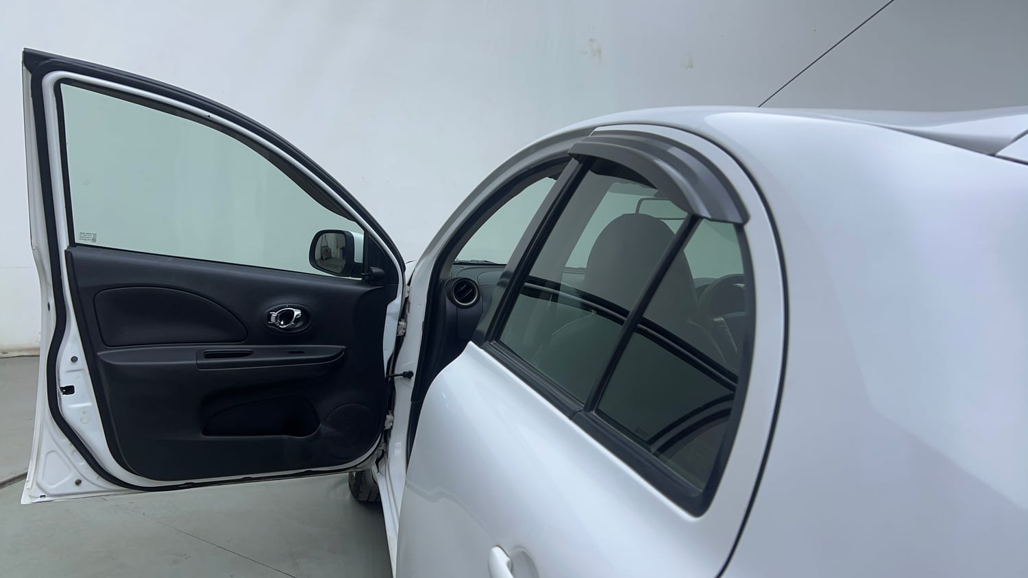 Used 2018 Nissan Micra XL Diesel Diesel Manual interior LEFT FRONT DOOR OPEN VIEW