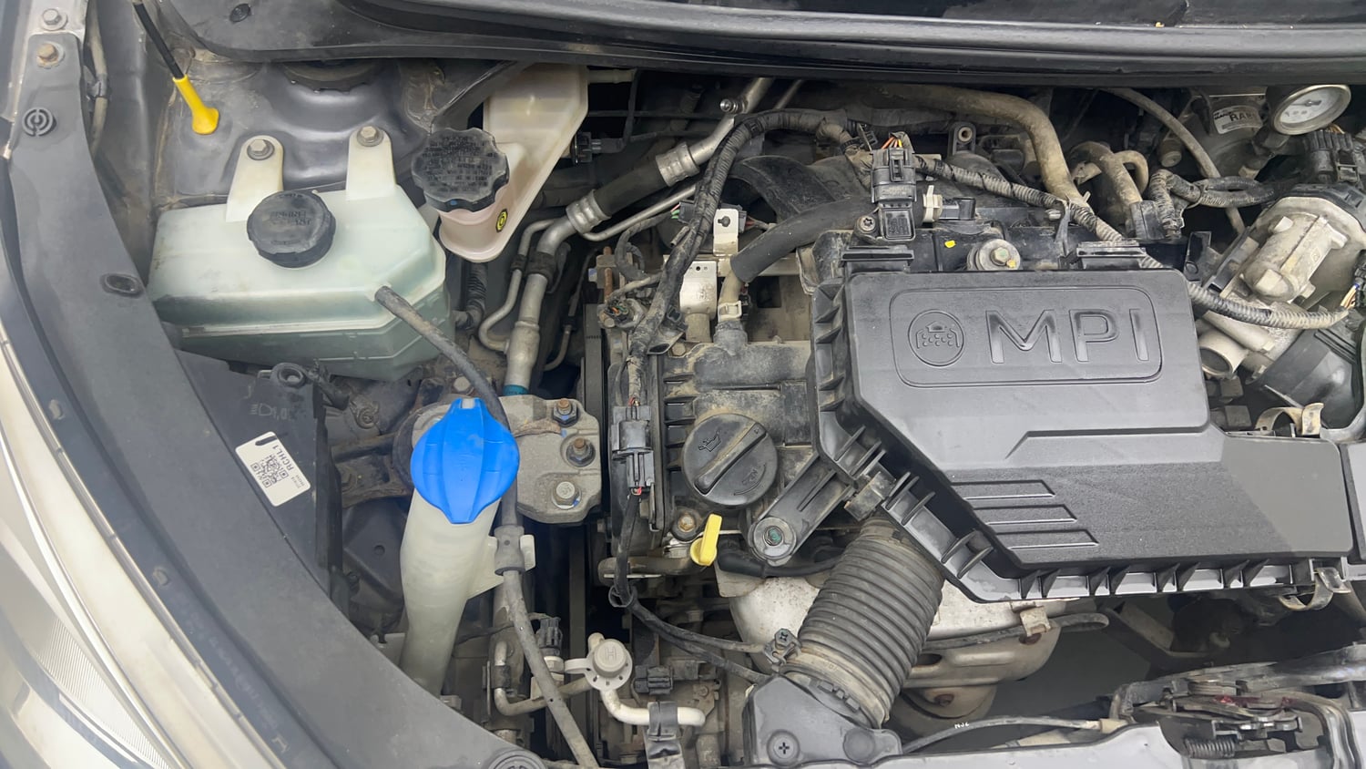 Used 2019 Hyundai Santro Magna CNG Cng Manual engine ENGINE RIGHT SIDE VIEW
