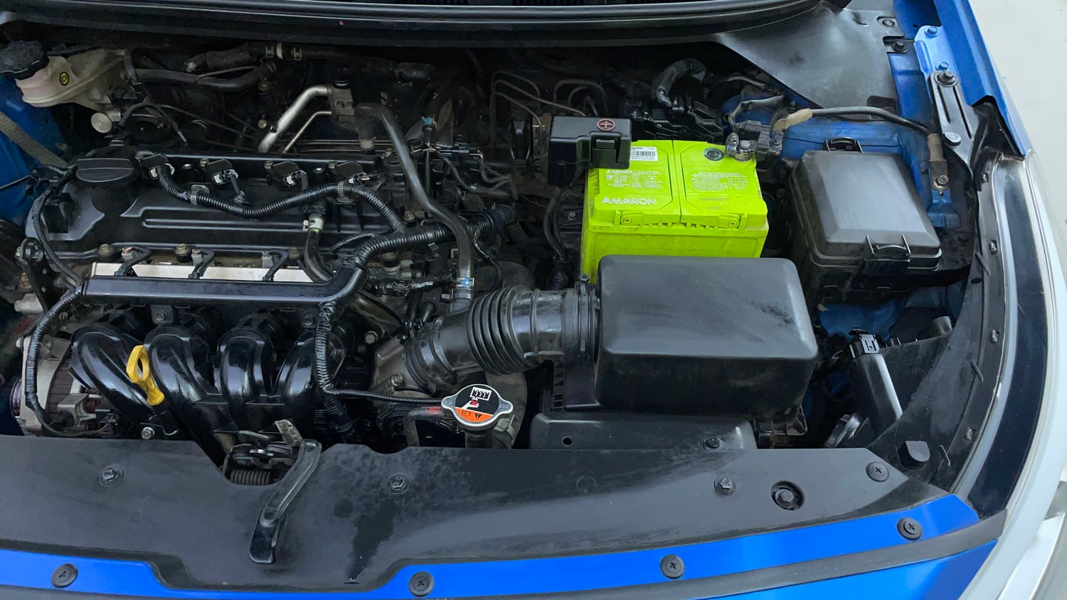Used 2019 Hyundai Elite i20 Asta 1.2 (O) Petrol Manual engine ENGINE LEFT SIDE VIEW