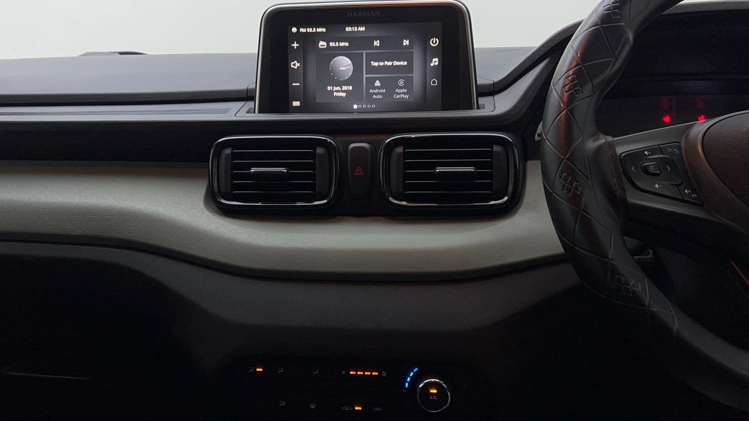 Used 2025 Tata Punch Adventure Plus AMT Petrol Automatic interior MUSIC SYSTEM & AC CONTROL VIEW