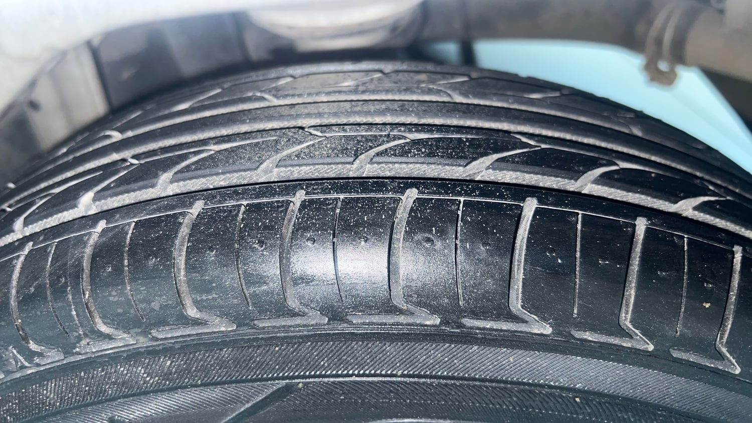 Used 2019 Maruti Suzuki Alto 800 LXI CNG (outside fitted) Cng Manual tyres LEFT REAR TYRE TREAD VIEW