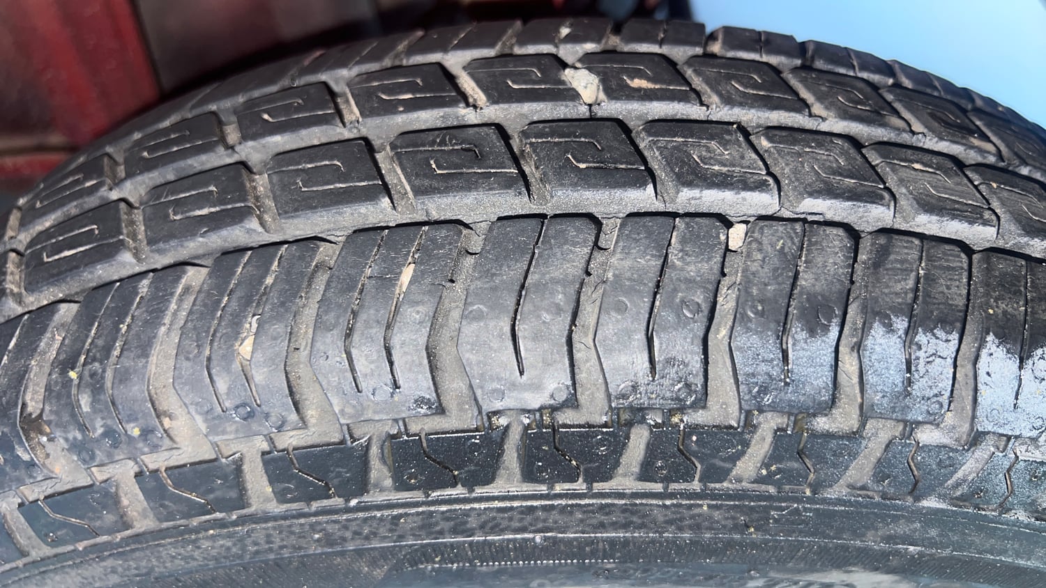 Used 2017 Maruti Suzuki Alto 800 VXi Petrol Manual tyres LEFT REAR TYRE TREAD VIEW