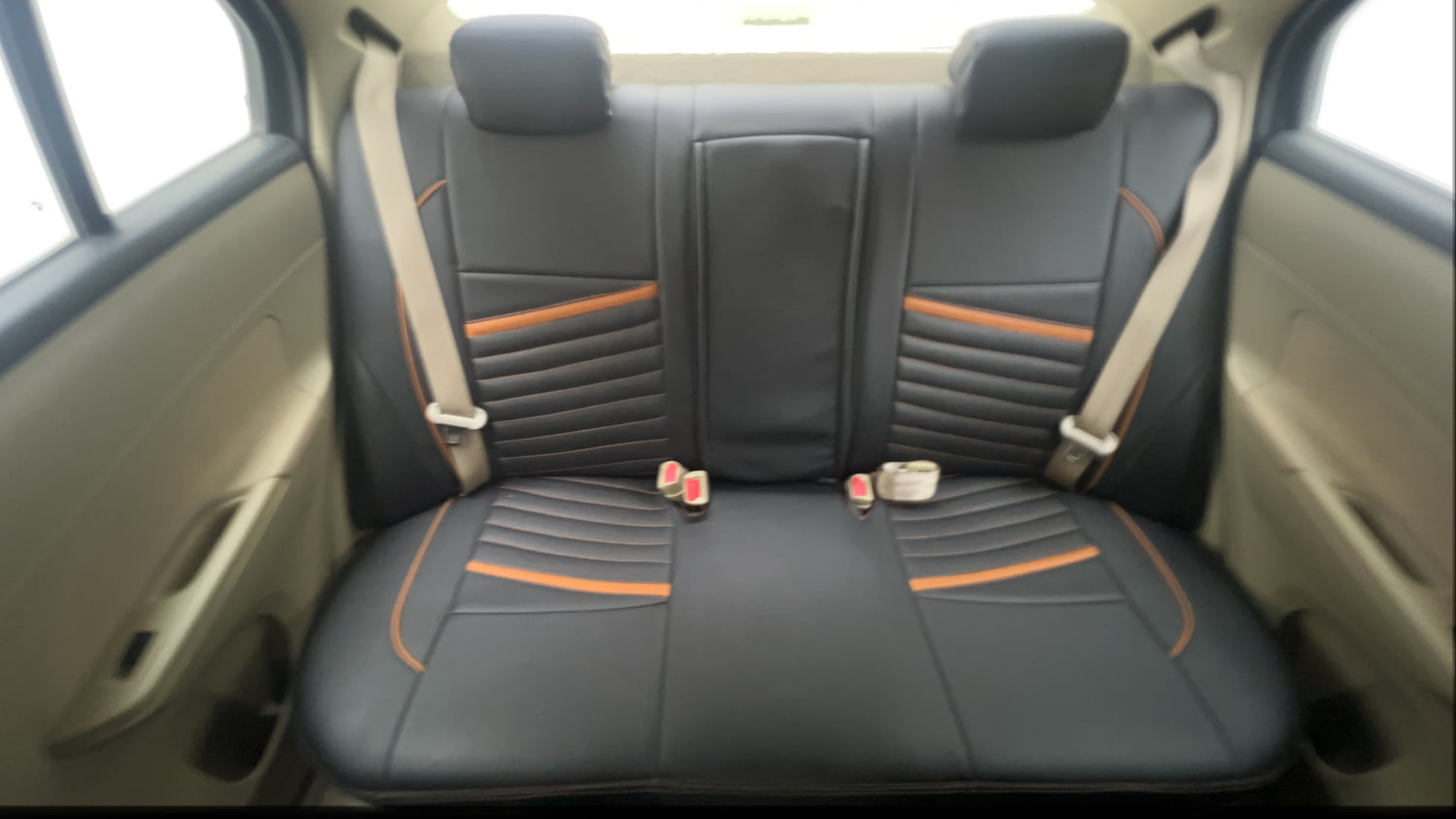 Used 2015 Maruti Suzuki Swift Dzire VXI Petrol Manual interior REAR SEAT CONDITION VIEW