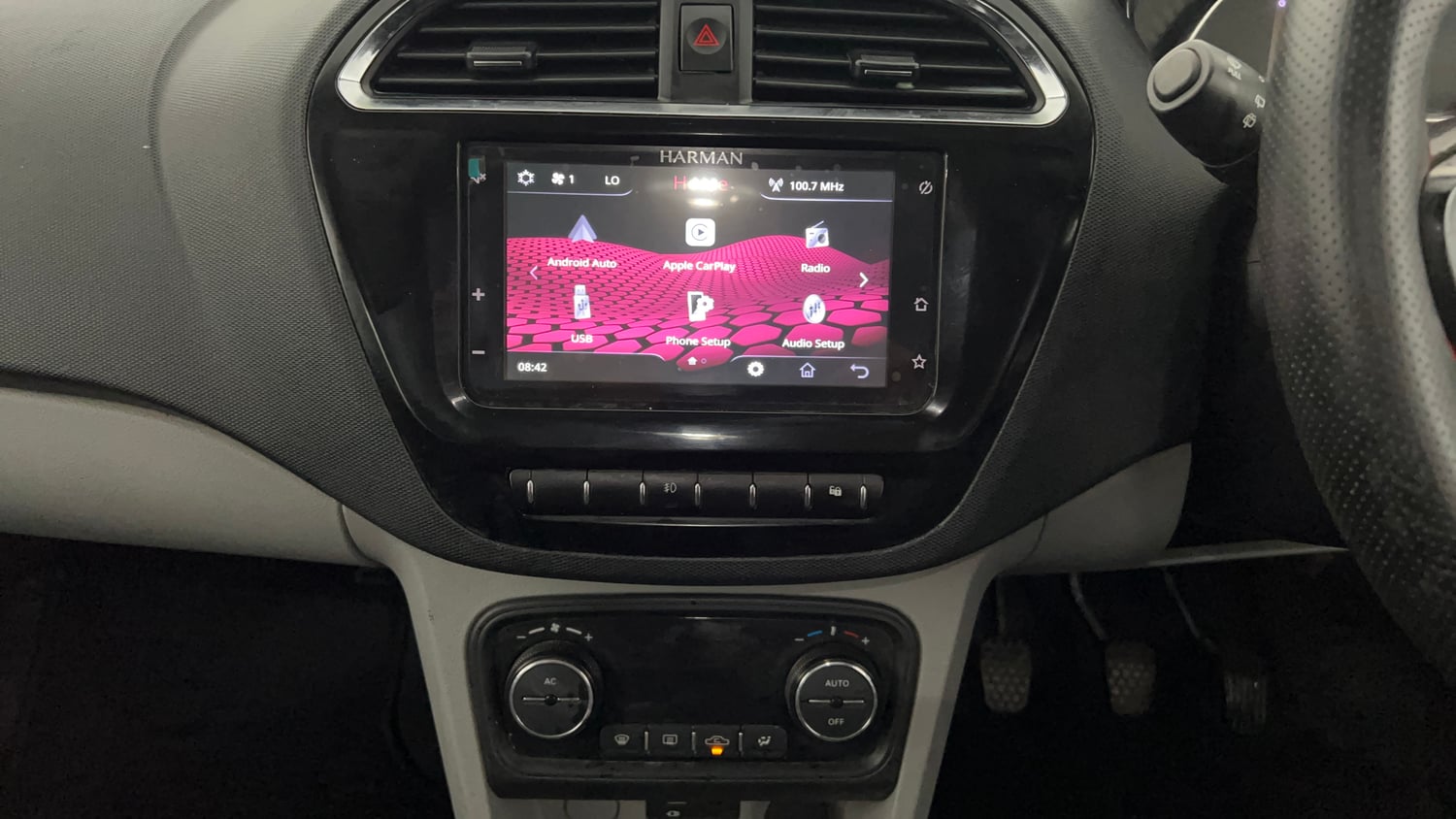 Used 2020 Tata Tiago XZ Plus Petrol Manual interior MUSIC SYSTEM & AC CONTROL VIEW