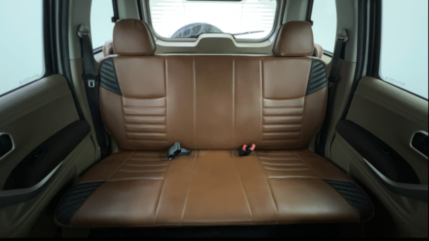 Used 2016 Mahindra TUV300 T8 Diesel Manual interior REAR SEAT CONDITION VIEW