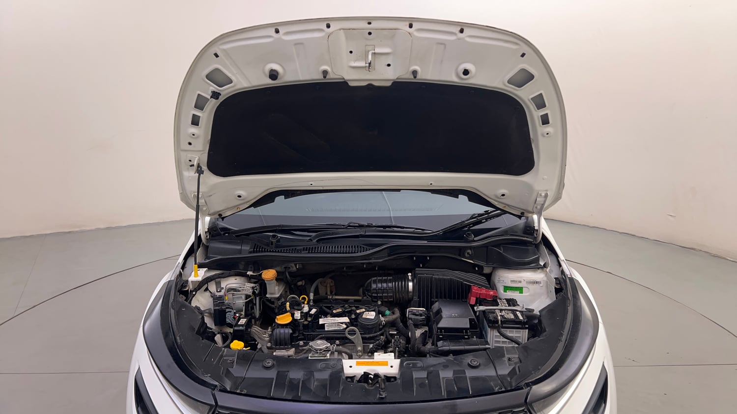 Used 2022 Tata Altroz XM Plus Petrol Petrol Manual engine ENGINE & BONNET OPEN FRONT VIEW