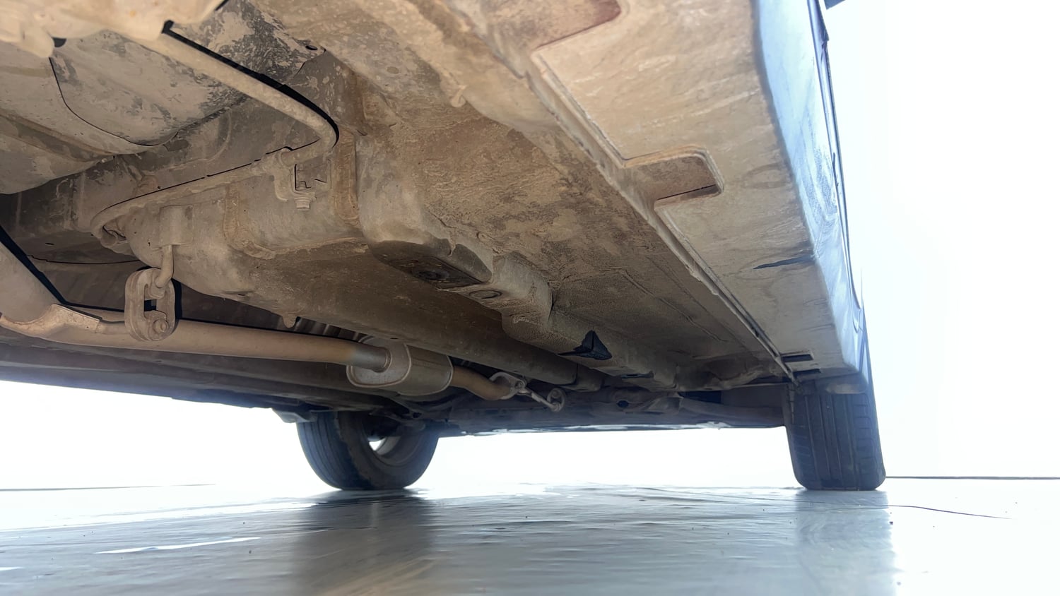 Used 2019 Hyundai Creta SX 1.6 AT Petrol Petrol Automatic extra REAR RIGHT UNDERBODY VIEW