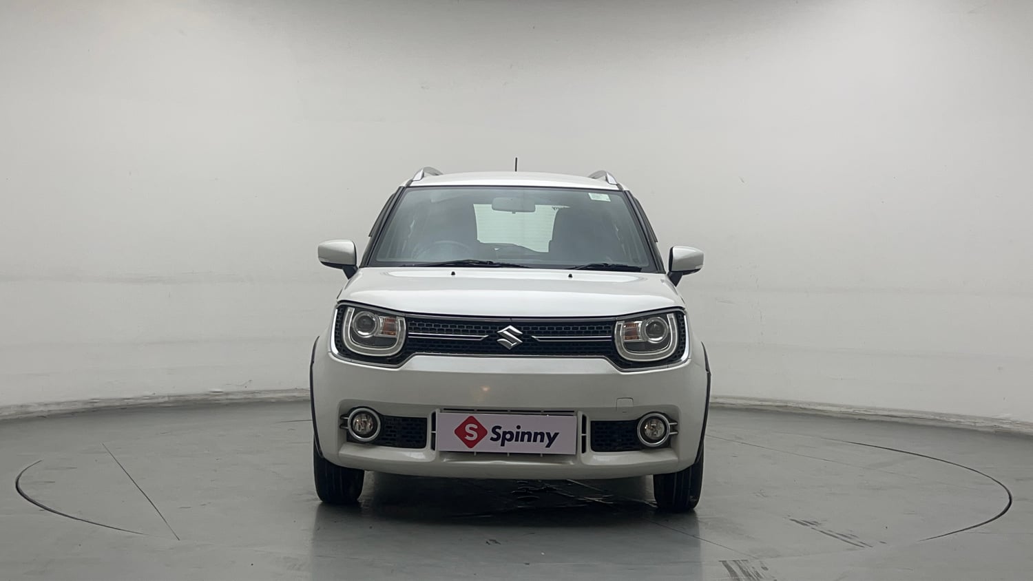 Used 2019 Maruti Suzuki Ignis Alpha 1.2 AMT Petrol Automatic exterior FRONT VIEW