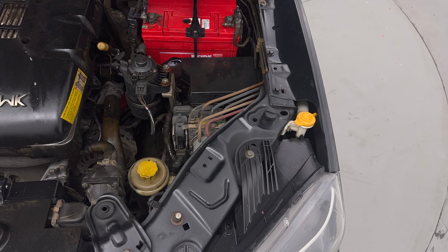 Used 2016 Mahindra Scorpio S6 Plus Diesel Manual engine ENGINE LEFT SIDE VIEW