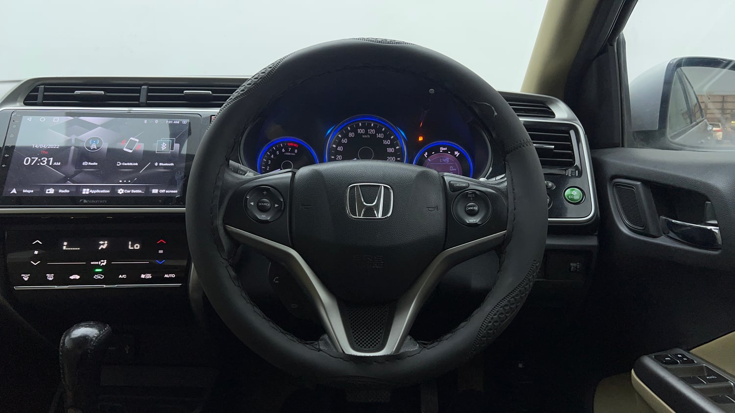 Used 2014 Honda City VX CVT Petrol Automatic interior STEERING VIEW