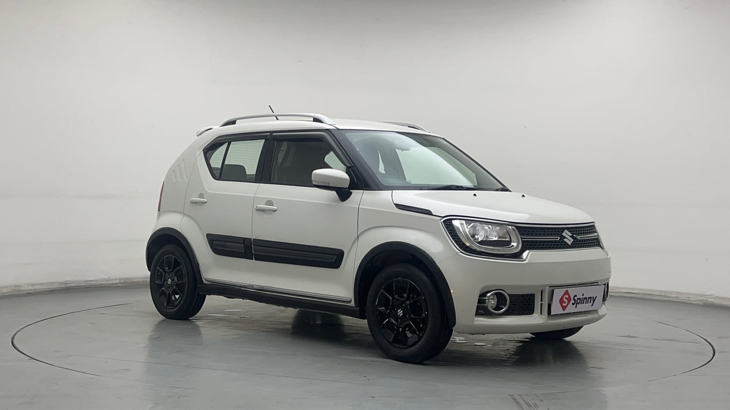 Used 2019 Maruti Suzuki Ignis Alpha 1.2 AMT Petrol Automatic exterior RIGHT FRONT CORNER VIEW