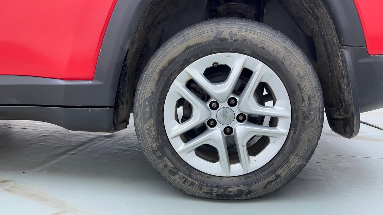 Used 2019 Jeep Compass Sport 1.4 Petrol Petrol Manual tyres LEFT REAR TYRE RIM VIEW