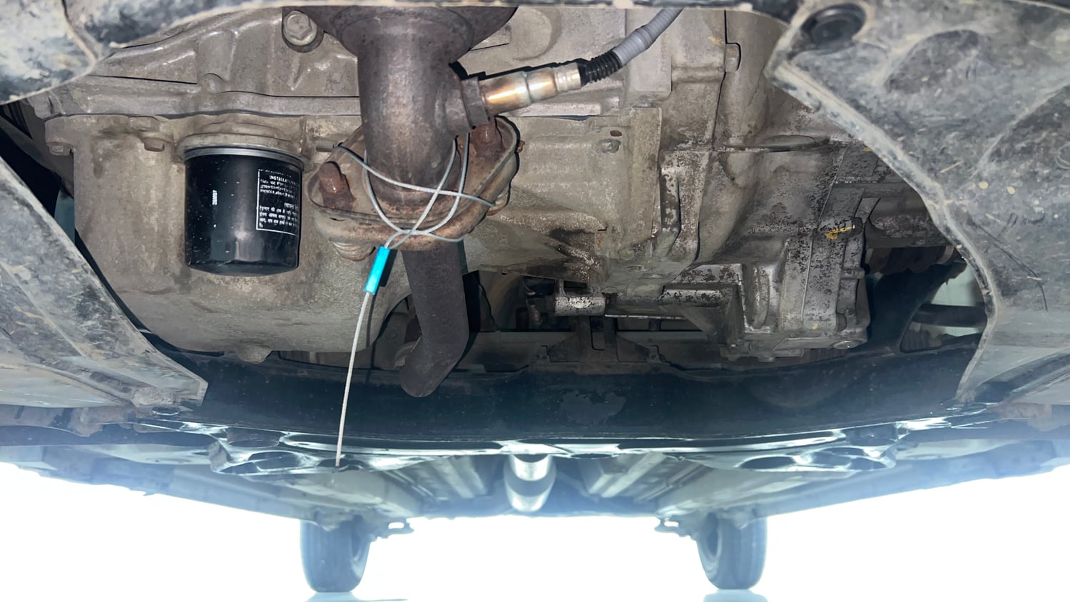 Used 2014 Maruti Suzuki Swift VXi Petrol Manual extra FRONT LEFT UNDERBODY VIEW