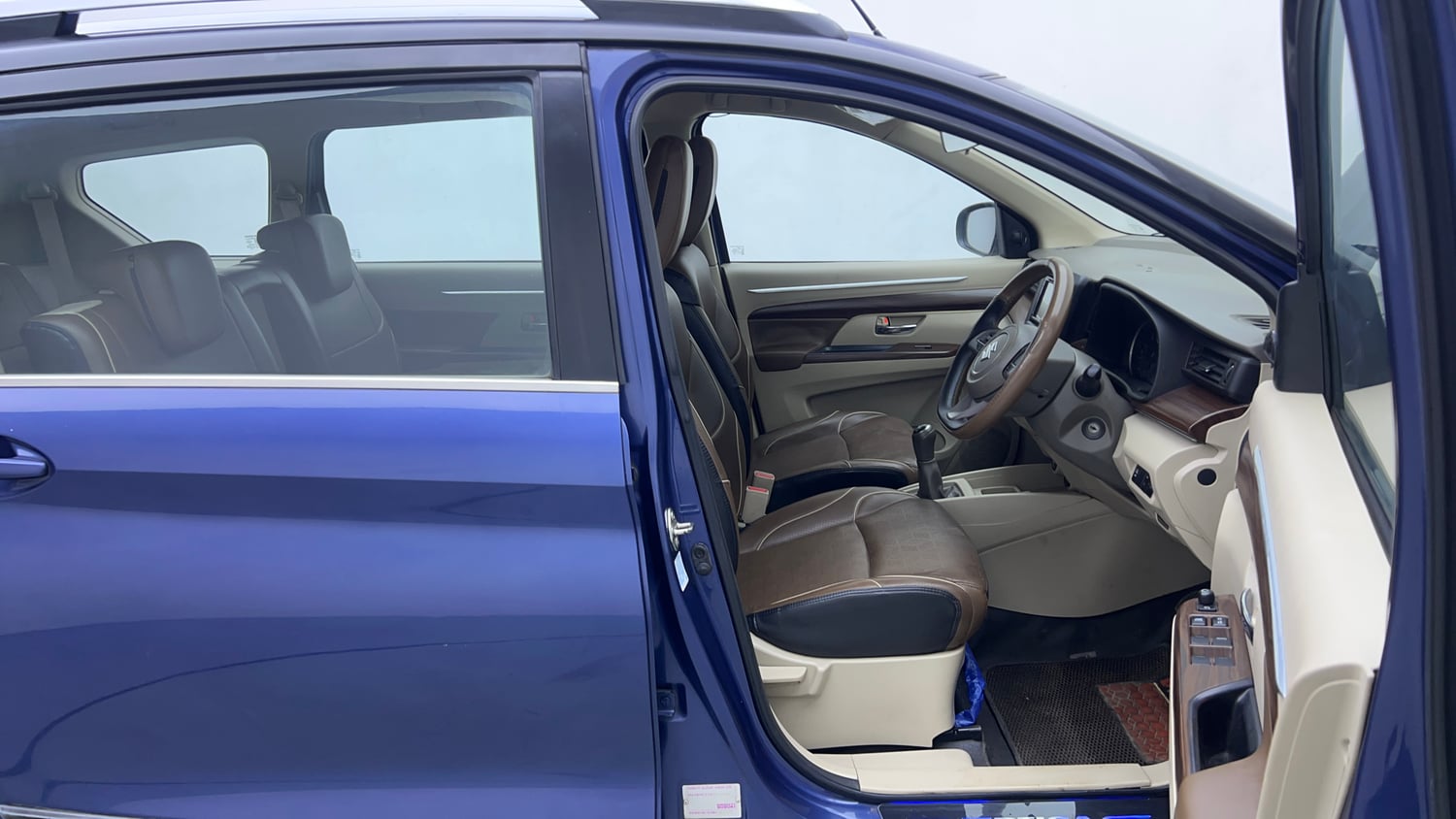 Used 2021 Maruti Suzuki New Ertiga VXi Petrol Manual interior RIGHT SIDE FRONT DOOR CABIN VIEW