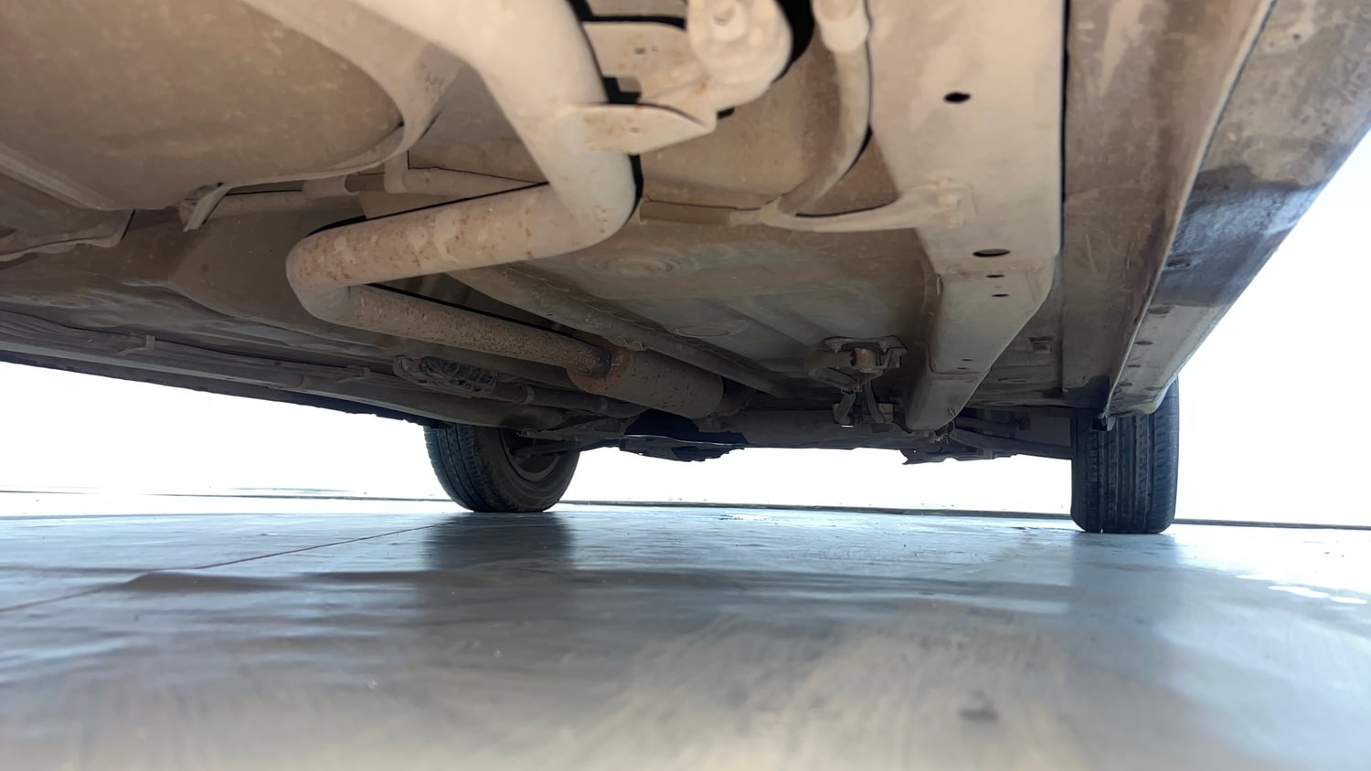 Used 2021 Maruti Suzuki New Ertiga VXi Petrol Manual extra REAR RIGHT UNDERBODY VIEW
