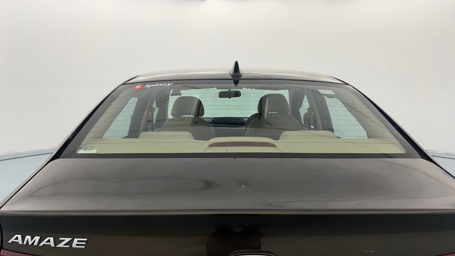 Used 2024 honda Amaze 2nd Generation S 1.2 Petrol CVT Petrol Automatic exterior BACK WINDSHIELD VIEW