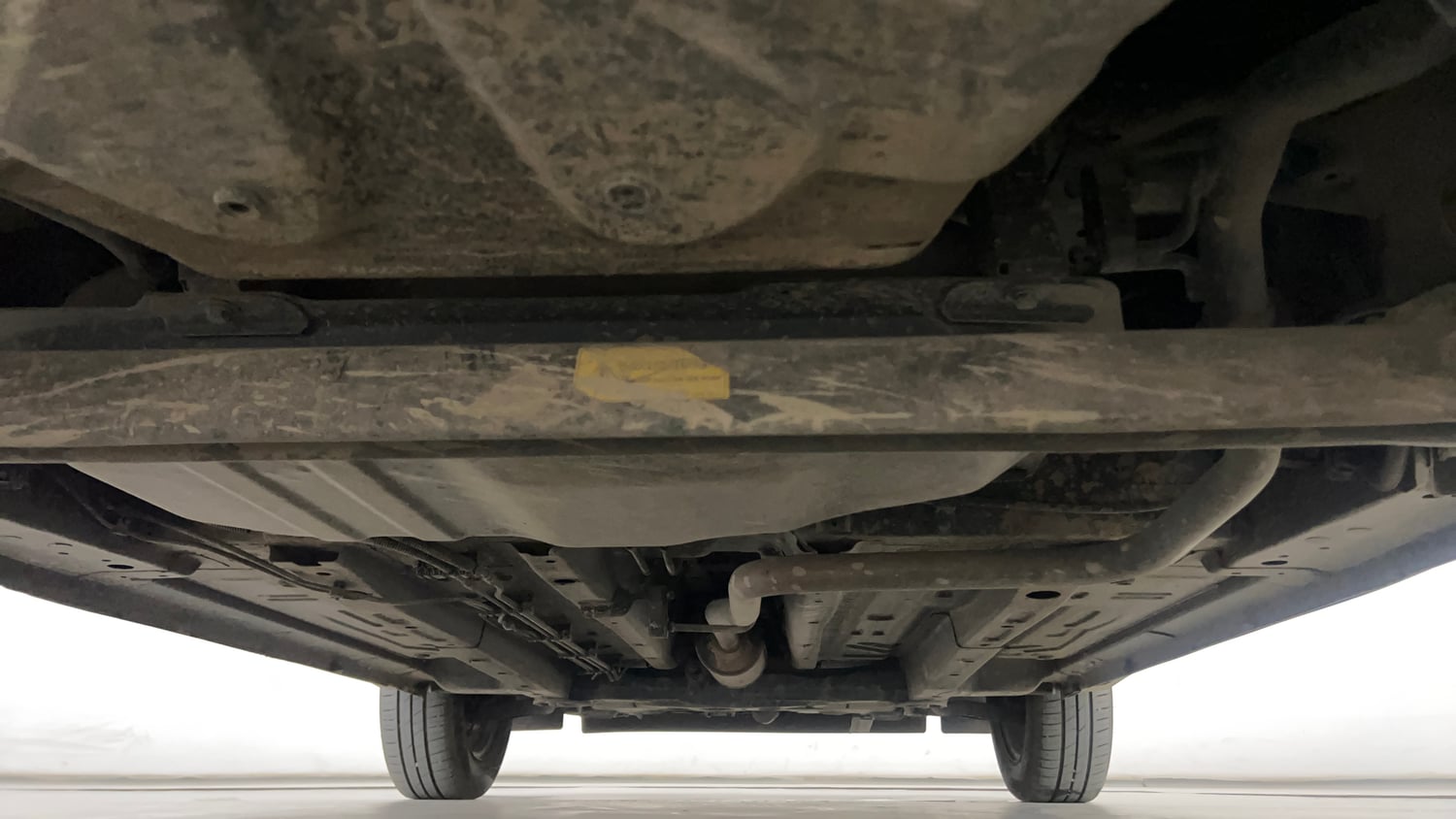 Used 2022 Tata Punch Accomplished AMT Petrol Automatic extra REAR UNDERBODY VIEW (TAKEN FROM REAR)