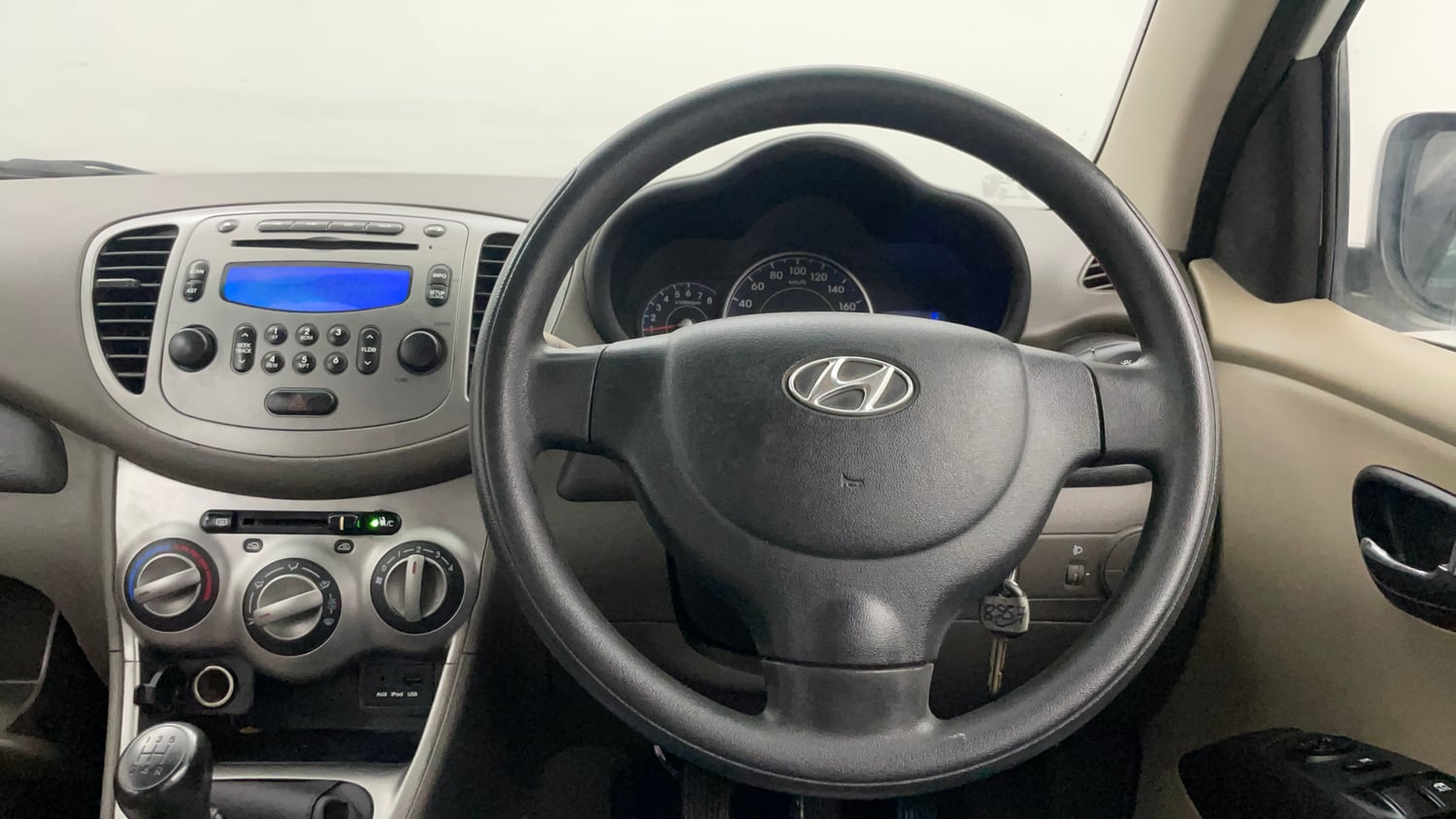 Used 2013 Hyundai i10 Sportz 1.2 Kappa2 Petrol Manual interior STEERING VIEW