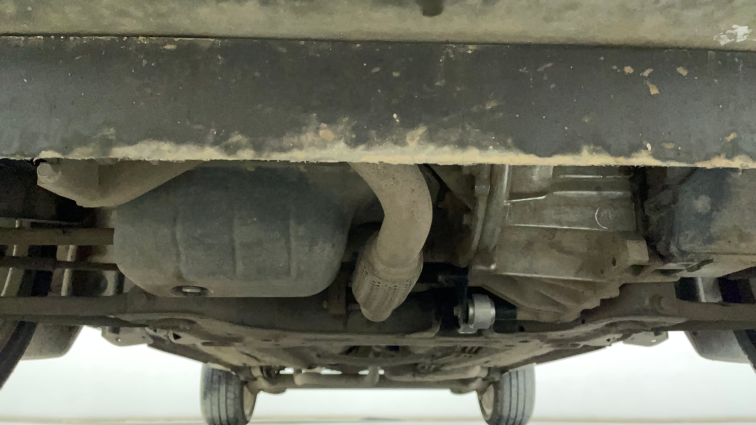 Used 2017 Ford EcoSport Titanium + 1.5L TDCi Diesel Manual extra FRONT LEFT UNDERBODY VIEW