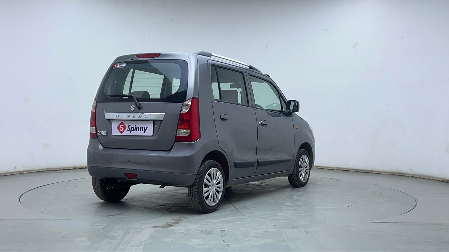 Used 2015 Maruti Suzuki Wagon R VXI Petrol Manual exterior RIGHT REAR CORNER VIEW