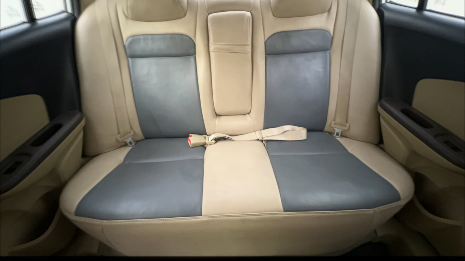 Used 2014 Honda Amaze 1.2 VX AT i-VTEC Petrol Automatic interior REAR SEAT CONDITION VIEW