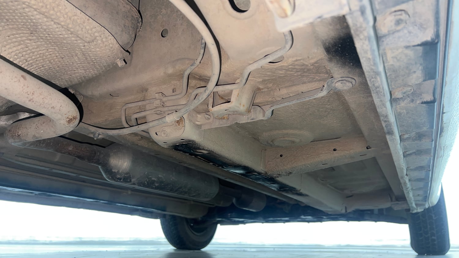 Used 2015 Maruti Suzuki Swift Dzire VXI Petrol Manual extra REAR RIGHT UNDERBODY VIEW
