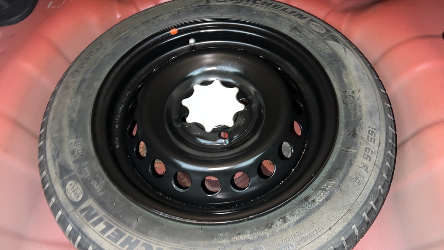 Used 2016 Hyundai Xcent SX 1.2 Petrol Manual tyres SPARE TYRE VIEW