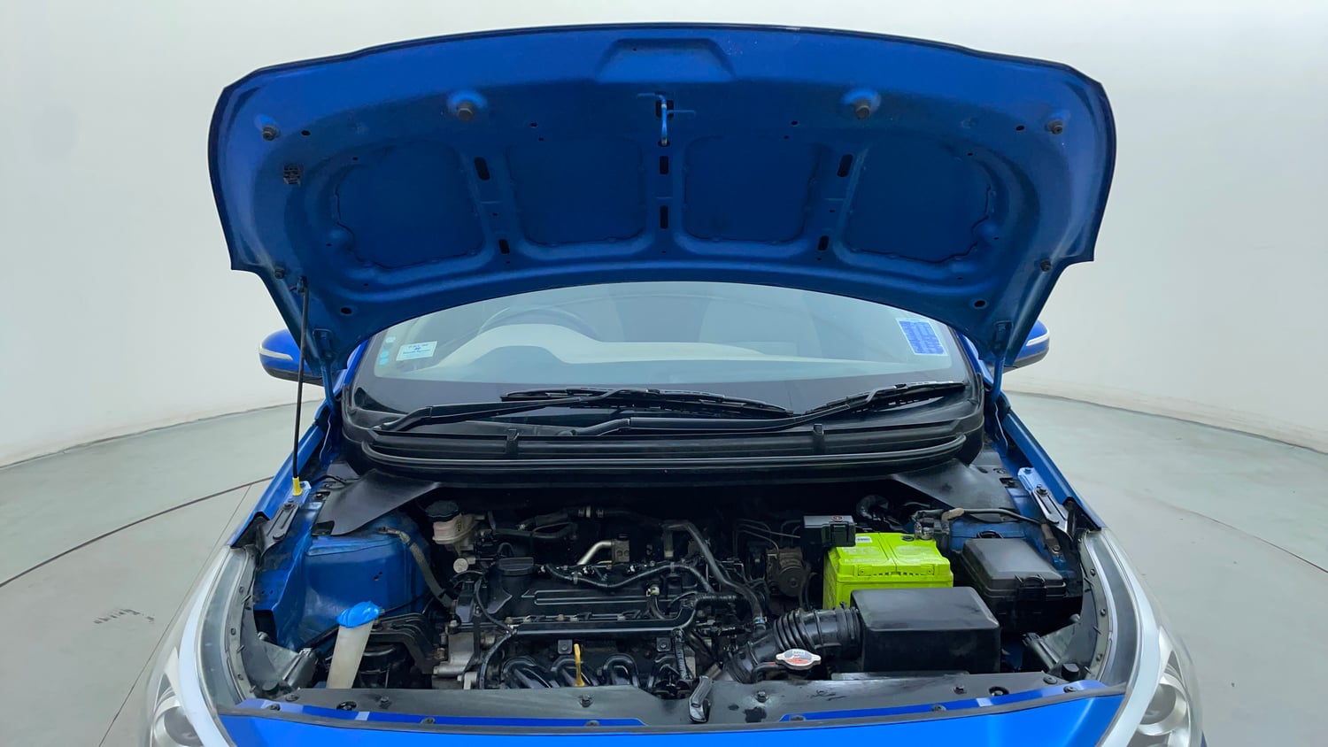 Used 2019 Hyundai Elite i20 Asta 1.2 (O) Petrol Manual engine ENGINE & BONNET OPEN FRONT VIEW