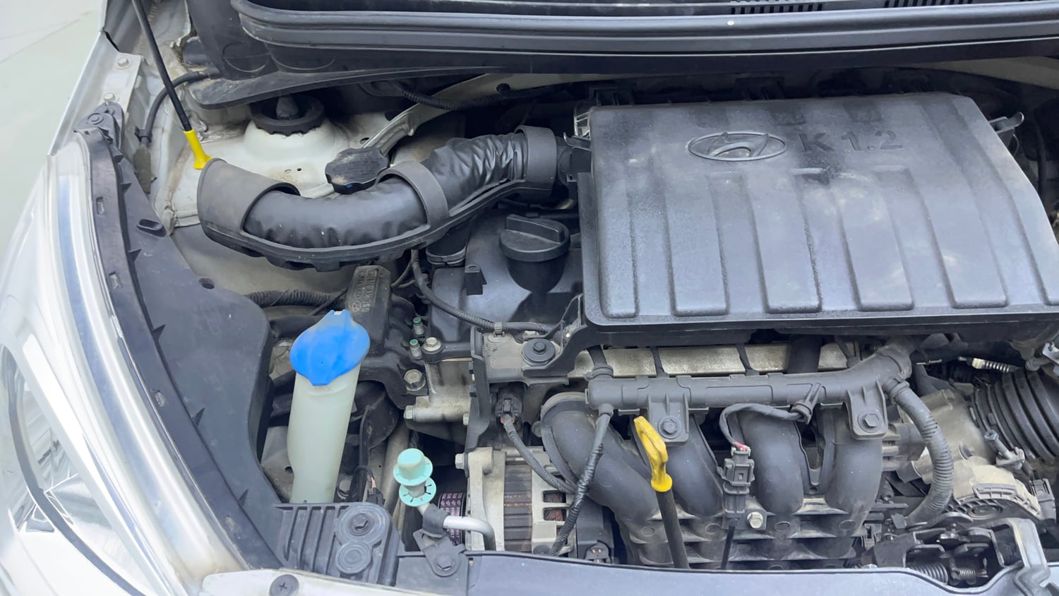 Used 2017 Hyundai Grand i10 Asta 1.2 Kappa VTVT Petrol Manual engine ENGINE RIGHT SIDE VIEW