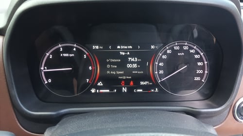 Used 2023 Mahindra Scorpio N Z8 L Diesel AT 4WD 7 STR Diesel Automatic interior CLUSTERMETER VIEW