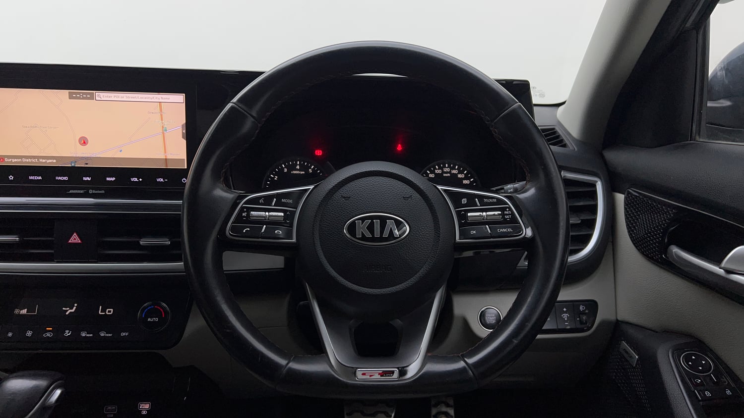 Used 2019 kia Seltos GTX Plus DCT 1.4 Petrol Automatic interior STEERING VIEW