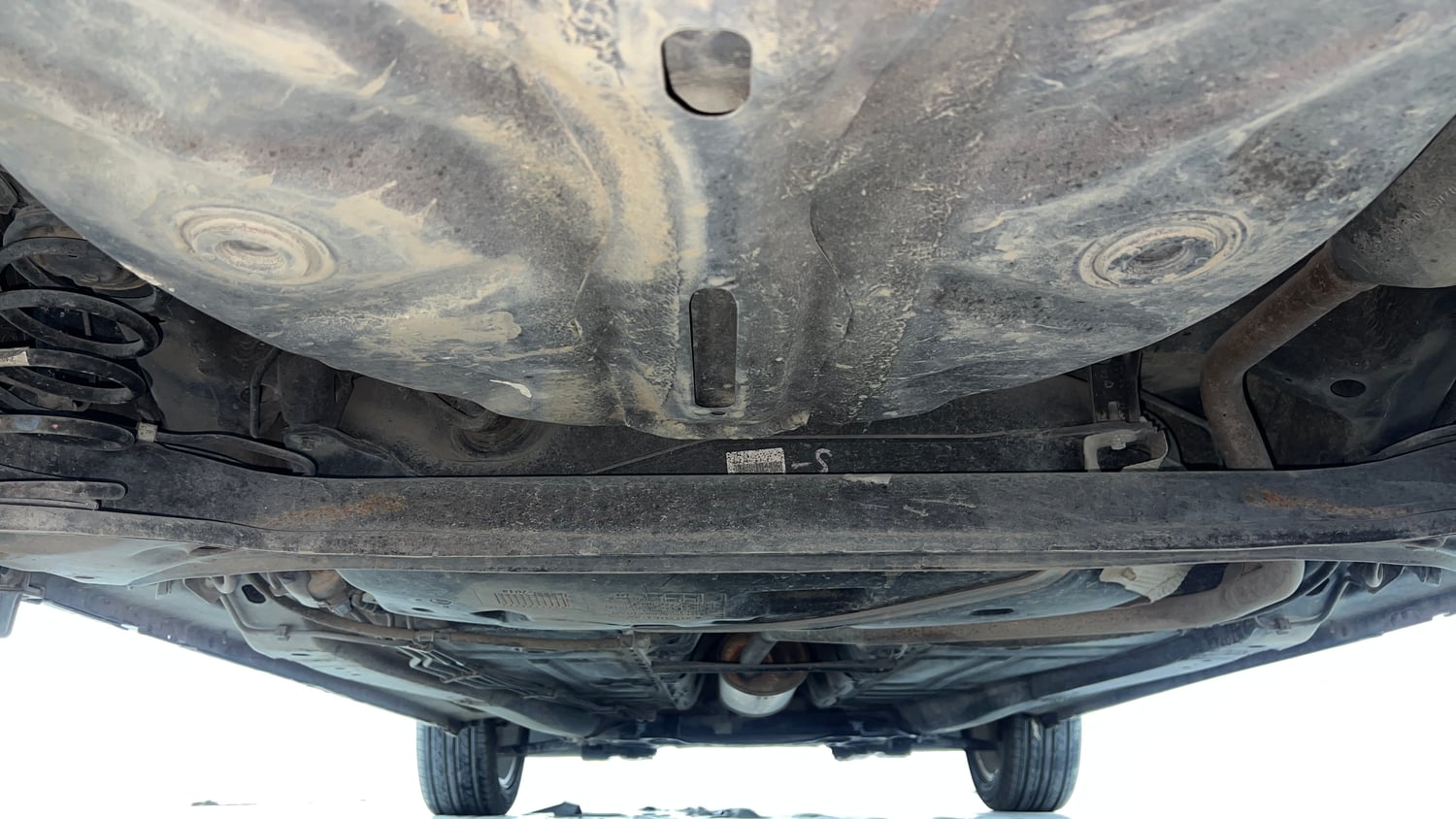 Used 2018 Maruti Suzuki Baleno Alpha 1.2 Petrol Manual extra REAR UNDERBODY VIEW (TAKEN FROM REAR)