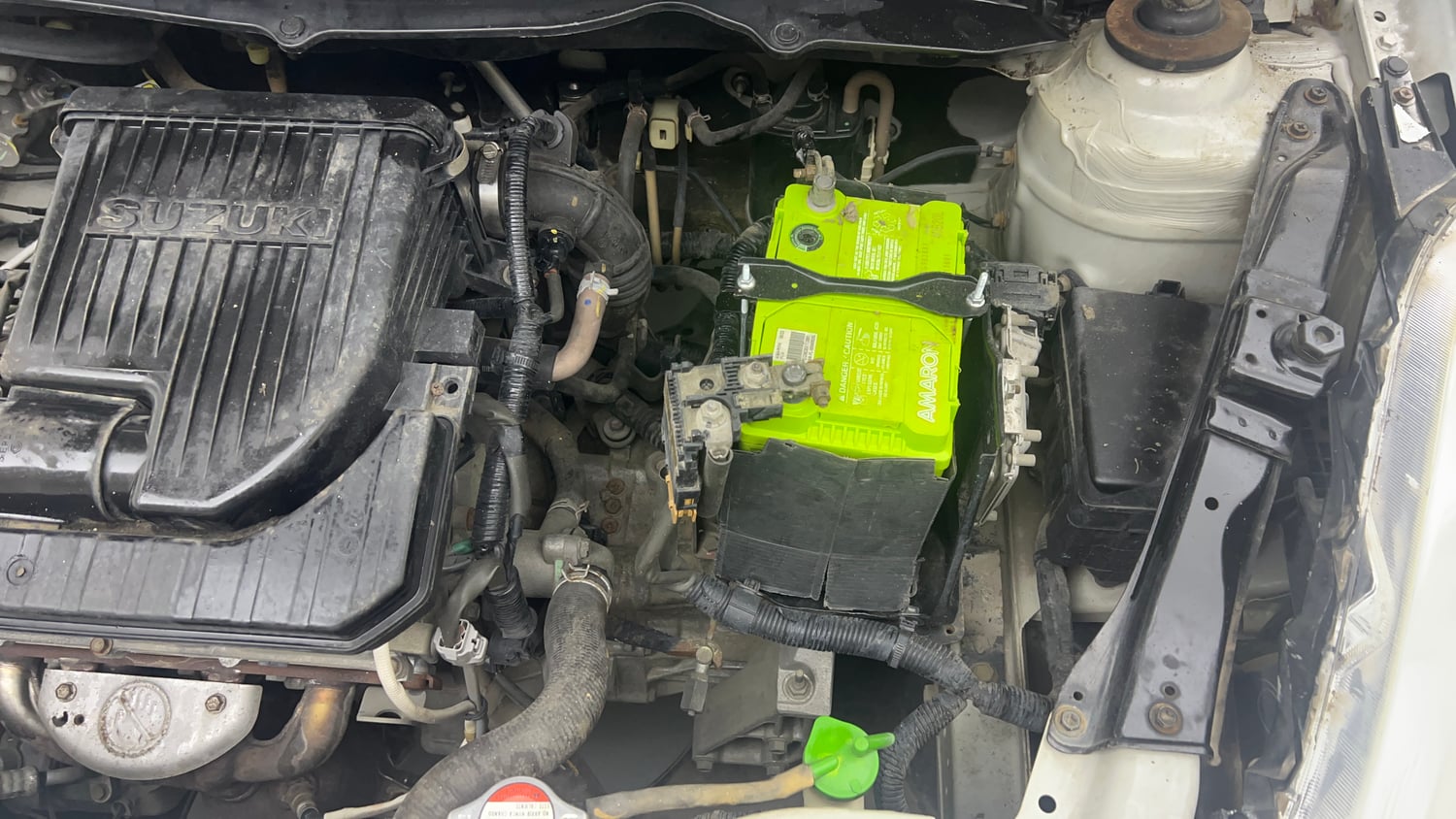 Used 2014 Maruti Suzuki Swift VXi Petrol Manual engine ENGINE LEFT SIDE VIEW