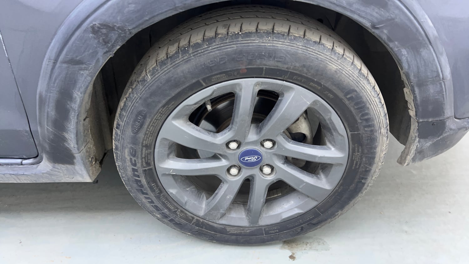 Used 2020 Ford Freestyle Titanium Plus 1.2 Ti-VCT Petrol Manual tyres RIGHT FRONT TYRE RIM VIEW