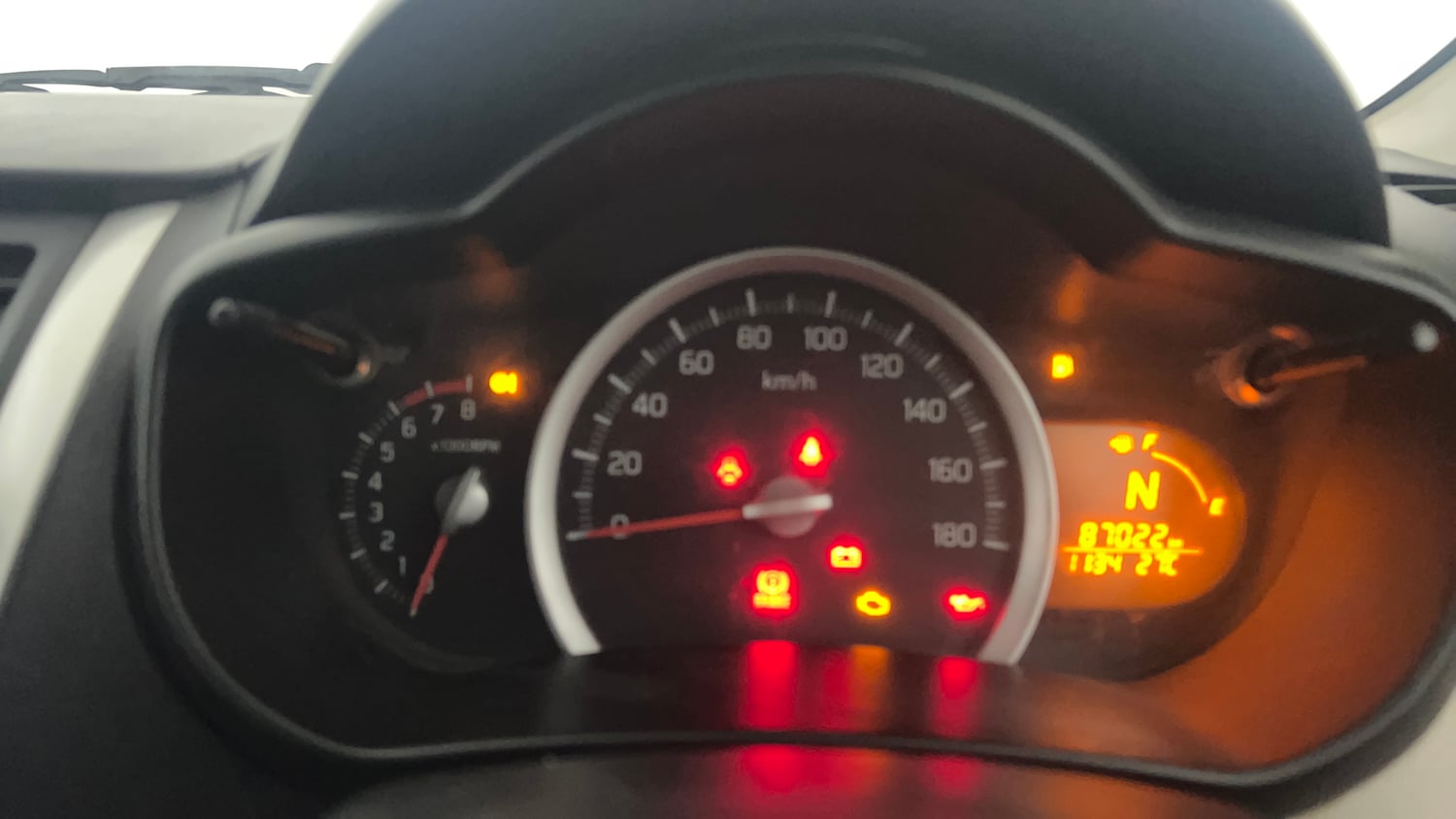 Used 2020 Maruti Suzuki Celerio VXi AMT Petrol Automatic interior CLUSTERMETER VIEW