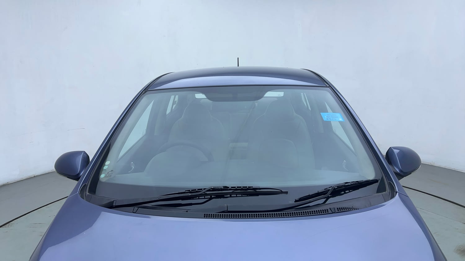 Used 2014 Hyundai Xcent S AT 1.2 (O) Petrol Automatic exterior FRONT WINDSHIELD VIEW