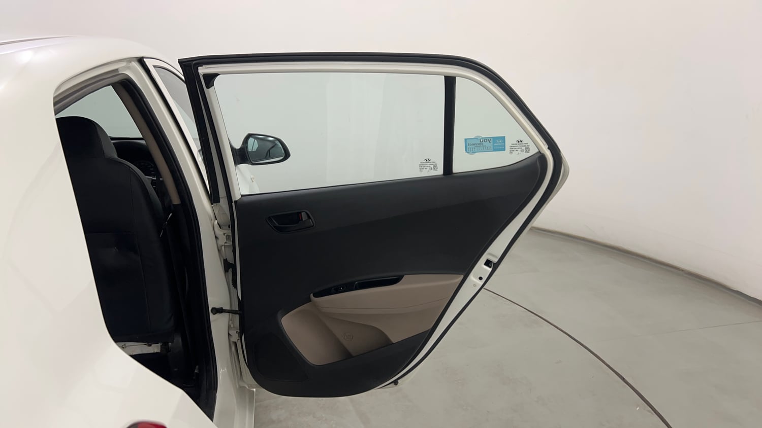 Used 2018 Hyundai Grand i10 Magna AT 1.2 Kappa VTVT Petrol Automatic interior RIGHT REAR DOOR OPEN VIEW