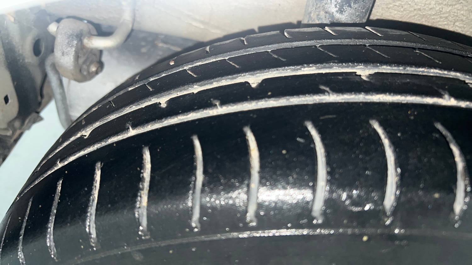 Used 2020 Maruti Suzuki Celerio VXi AMT Petrol Automatic tyres RIGHT REAR TYRE TREAD VIEW