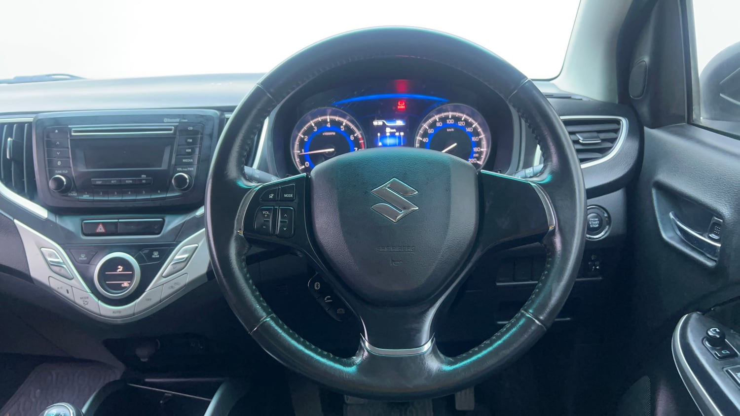 Used 2016 Maruti Suzuki Baleno Zeta 1.2 Petrol Manual interior STEERING VIEW