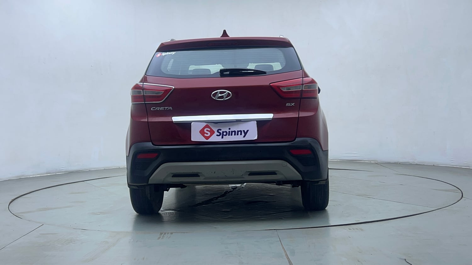 Used 2019 Hyundai Creta SX 1.6 AT Petrol Petrol Automatic exterior BACK VIEW