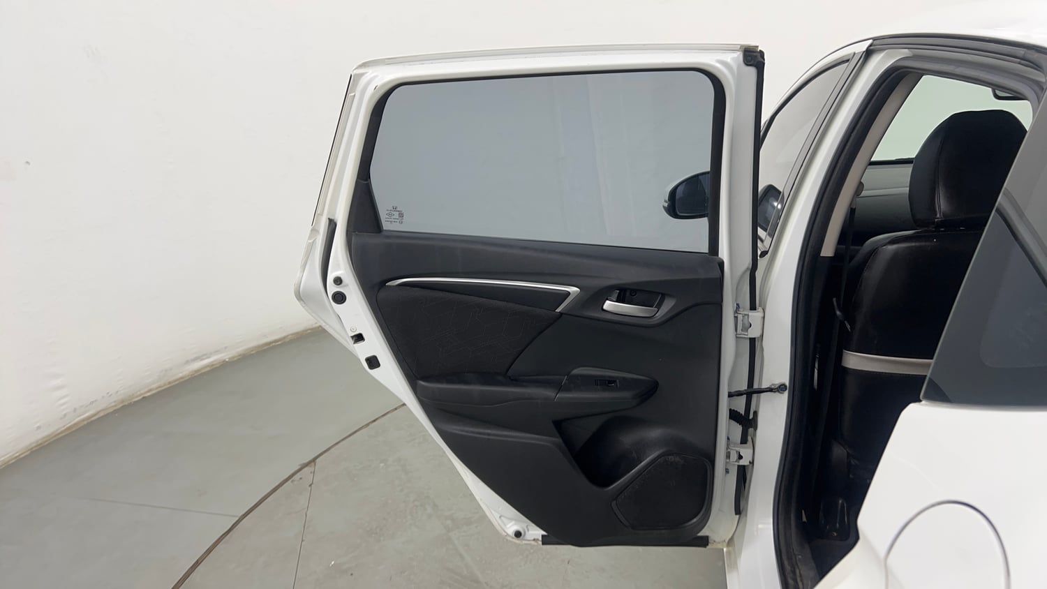 Used 2016 Honda Jazz VX Petrol Petrol Manual interior LEFT REAR DOOR OPEN VIEW
