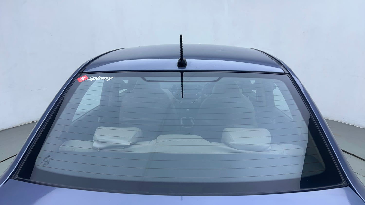 Used 2014 Hyundai Xcent S AT 1.2 (O) Petrol Automatic exterior BACK WINDSHIELD VIEW