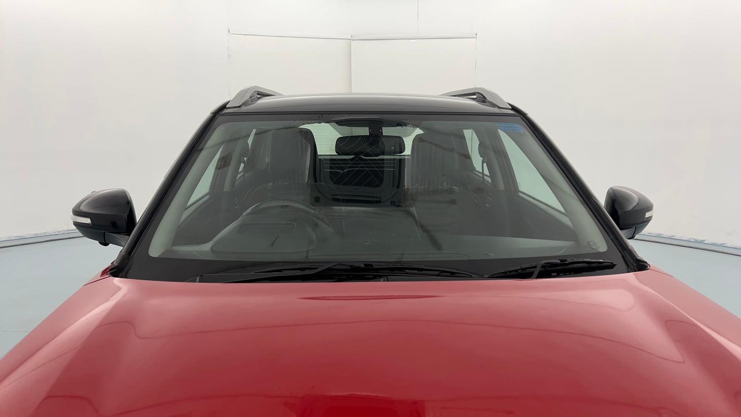 Used 2023 Maruti Suzuki Brezza Zxi Plus Dual Tone Petrol Manual exterior FRONT WINDSHIELD VIEW