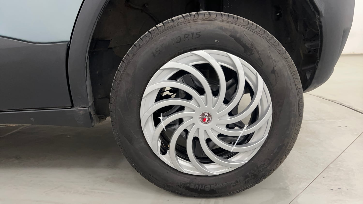 Used 2022 Tata Punch Accomplished AMT Petrol Automatic tyres LEFT REAR TYRE RIM VIEW