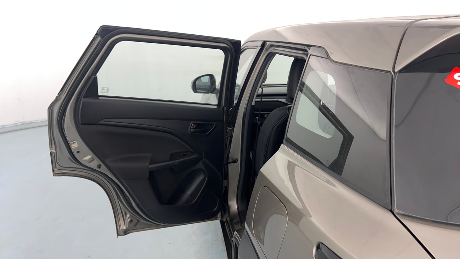 Used 2025 Maruti Suzuki Brezza VXi Petrol Manual interior LEFT REAR DOOR OPEN VIEW