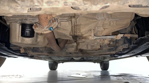 Used 2019 Maruti Suzuki Baleno Delta Petrol Manual extra FRONT LEFT UNDERBODY VIEW