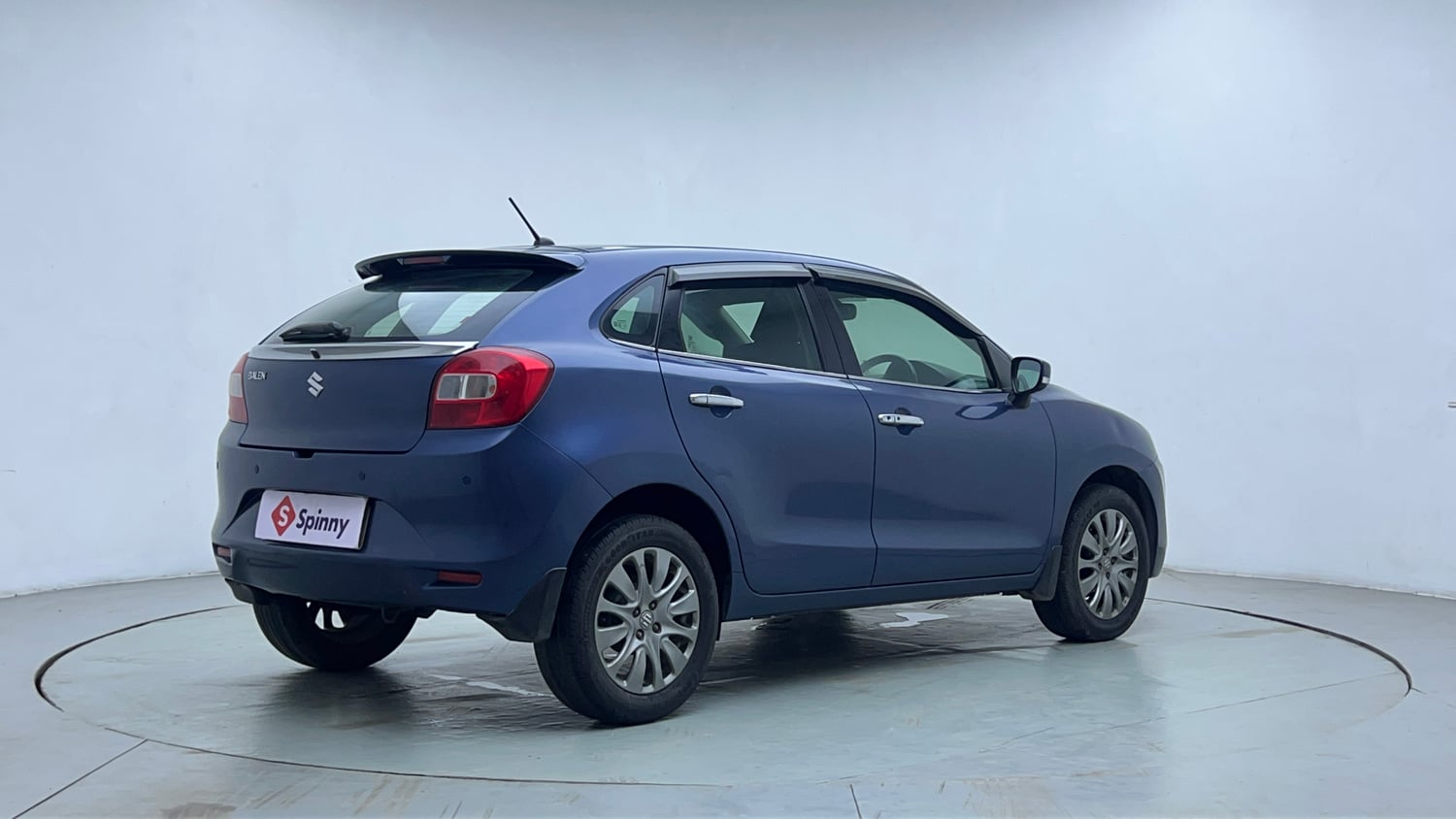 Used 2017 Maruti Suzuki Baleno Zeta 1.2 Petrol Manual exterior RIGHT REAR CORNER VIEW